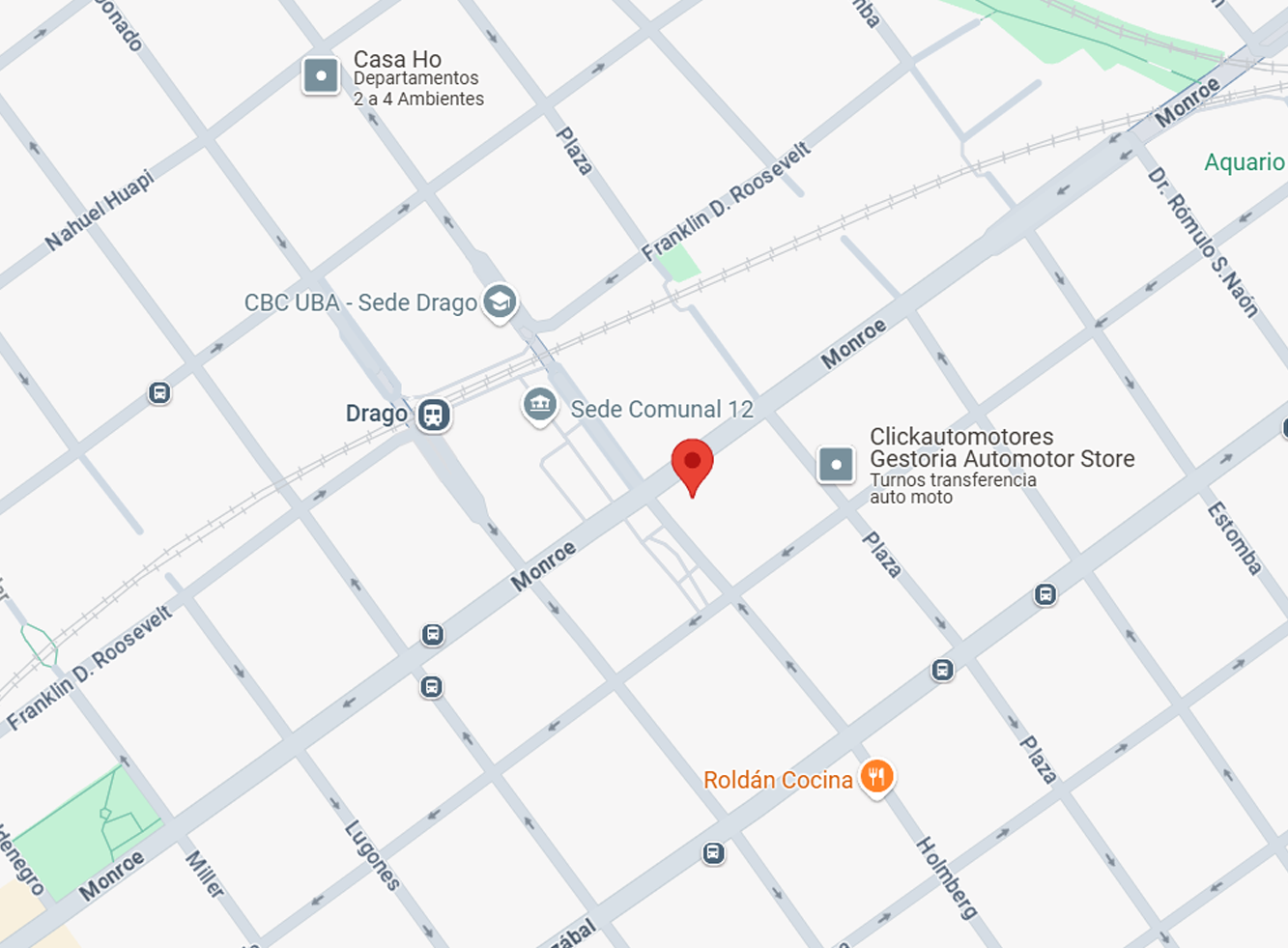 mapa monroe