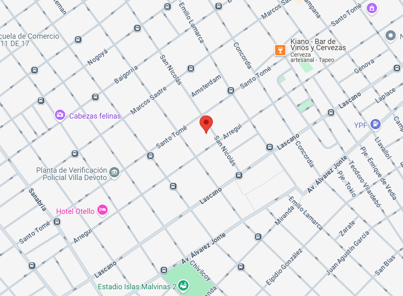 mapa san nicolas
